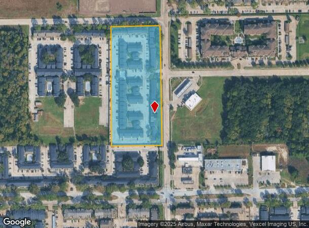 17601 Wayforest Dr, Houston, TX Parcel Map