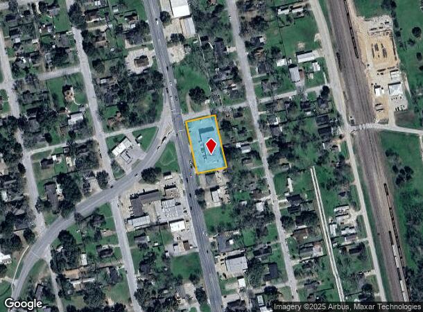 802 Meyer St, Sealy, TX Parcel Map