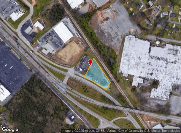 217 S Main St, Mauldin, SC Parcel Map