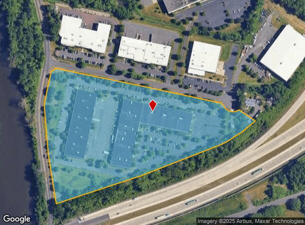  1501 Grundys Ln, Croydon, PA Parcel Map