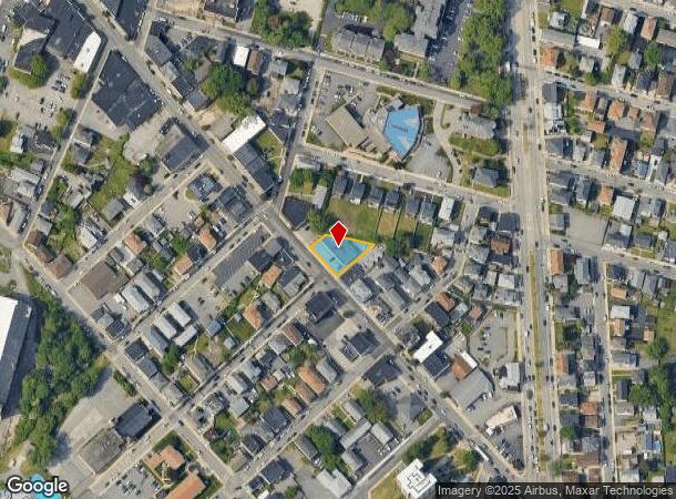 1554 Pleasant St, Fall River, MA Parcel Map