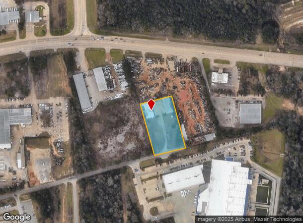 805 Hilbig Rd, Conroe, TX Parcel Map