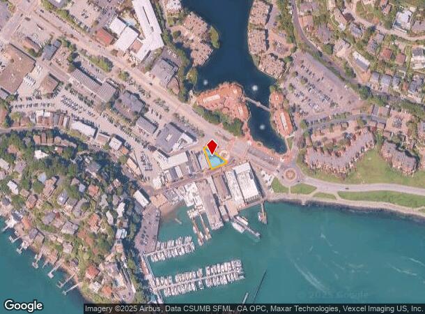 1704 Tiburon Blvd, Belvedere Tiburon, CA Parcel Map
