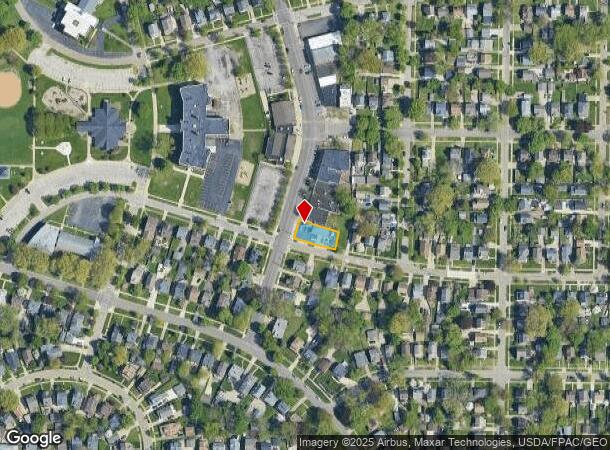  1513 Aster Ave, Akron, OH Parcel Map