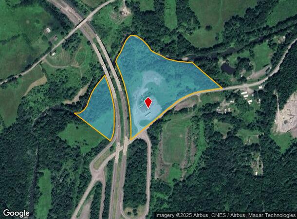  3615 State Route 374, Nicholson, PA Parcel Map