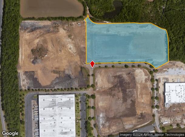  4345 Perimeter Industrial Pkwy N, Jacksonville, FL Parcel Map