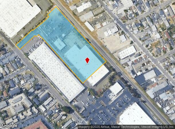 22302 Hathaway Ave, Hayward, CA Parcel Map