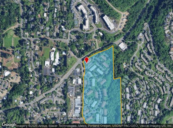 8150 Sw Barnes Rd, Portland, OR Parcel Map