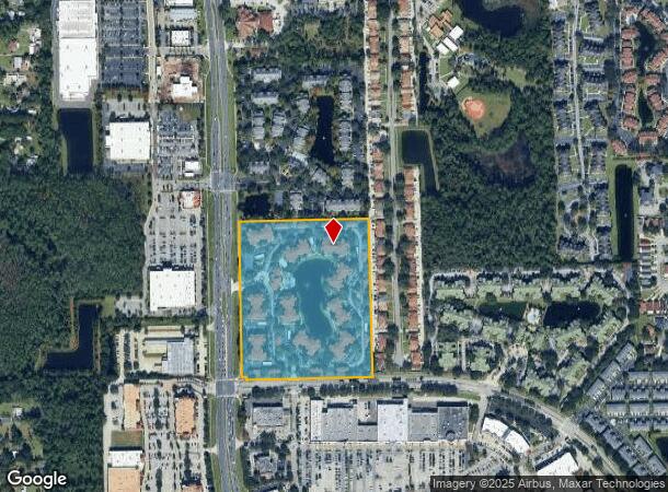 13001 Lake Cypress Cir, Orlando, FL Parcel Map