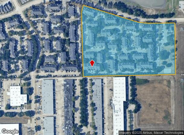  10502 Fountain Lake Dr, Stafford, TX Parcel Map