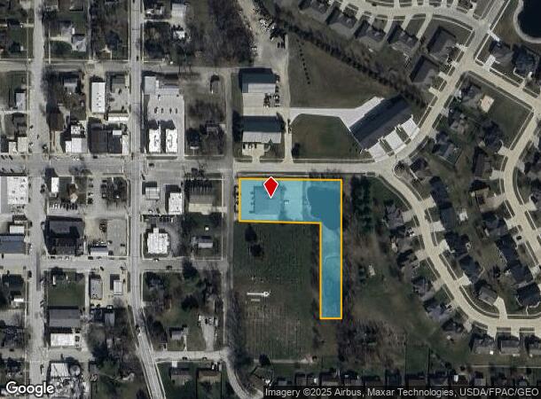  100 S Cedar St, Solon, IA Parcel Map