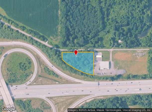 128 E Saemann Rd, Chesterton, IN Parcel Map