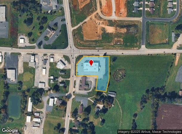 1673 Highway 64 Ne, New Salisbury, IN Parcel Map