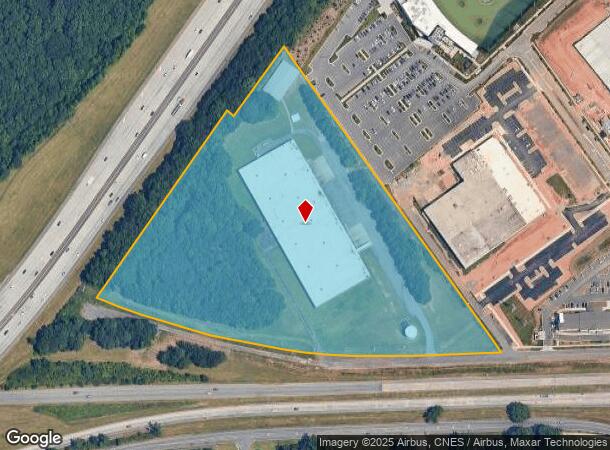  6601 S I-85 Service Rd, Charlotte, NC Parcel Map