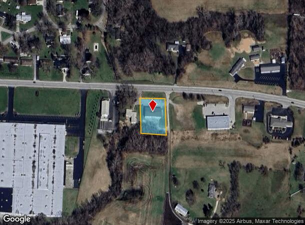 595 E Main St, Hagerstown, IN Parcel Map