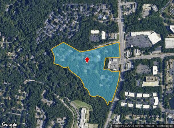  8300 Roswell Rd, Atlanta, GA Parcel Map