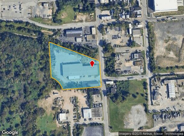 5220 Pennington Ave, Curtis Bay, MD Parcel Map
