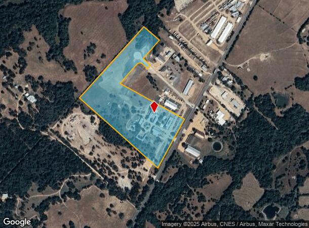  2600 S State Highway 237, Round Top, TX Parcel Map