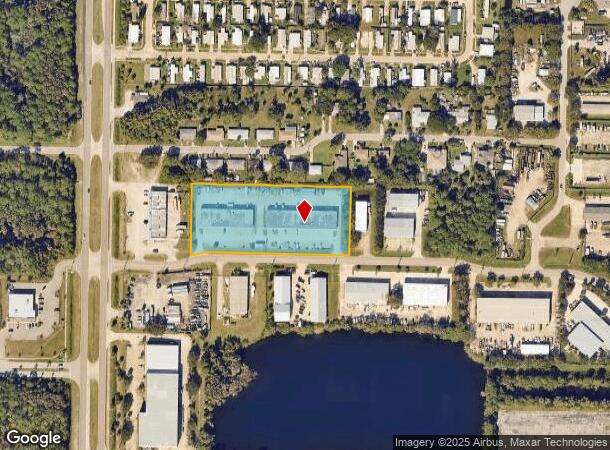  2860 Kirby Cir Ne, Palm Bay, FL Parcel Map