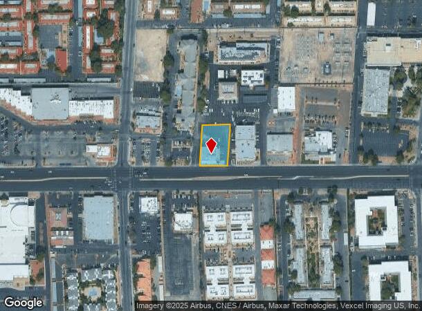 1590 E Flamingo Rd, Las Vegas, NV Parcel Map