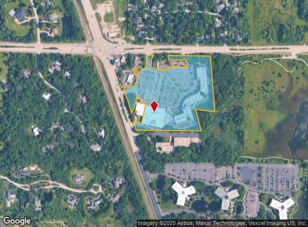  2503 Waukegan Rd, Bannockburn, IL Parcel Map