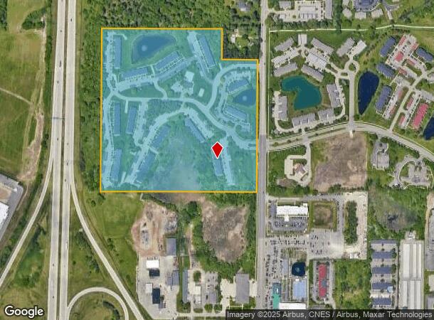7715 Streamwood Dr, Lansing, MI Parcel Map