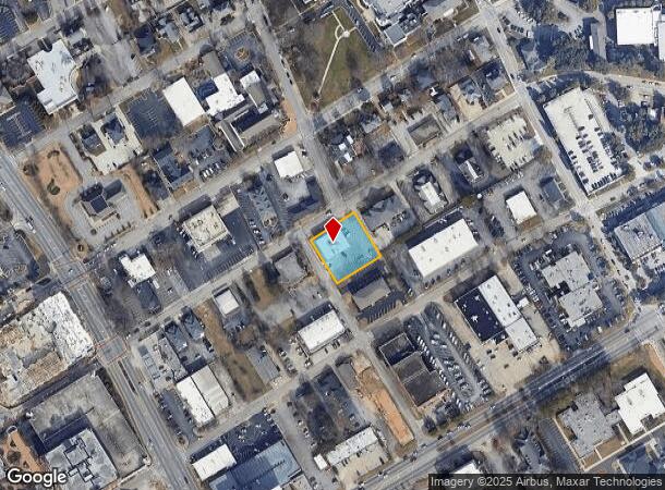  500 Spring St Se, Gainesville, GA Parcel Map