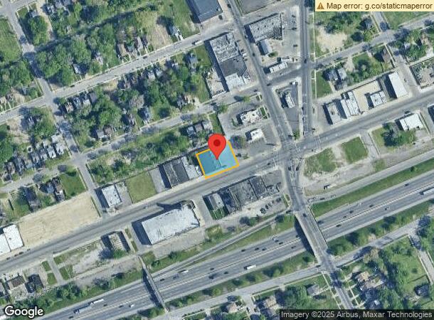  14305 Harper Ave, Detroit, MI Parcel Map