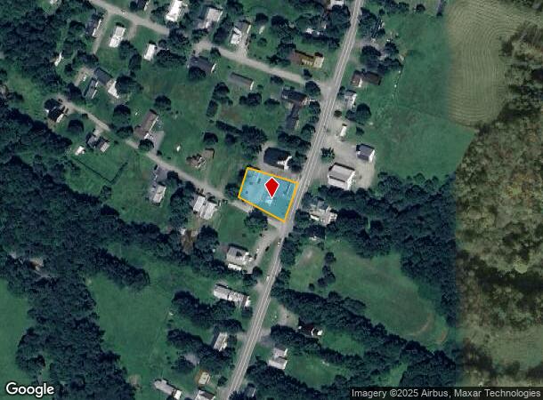 842 Main St, Albany, VT Parcel Map