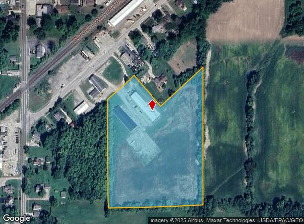 130 Railroad St, Lagrange, OH Parcel Map