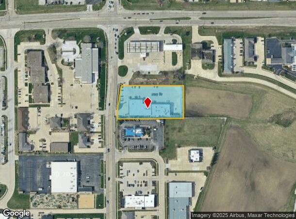 909 N Hershey Rd, Bloomington, IL Parcel Map