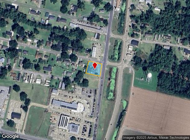  606 W Main St, Thibodaux, LA Parcel Map