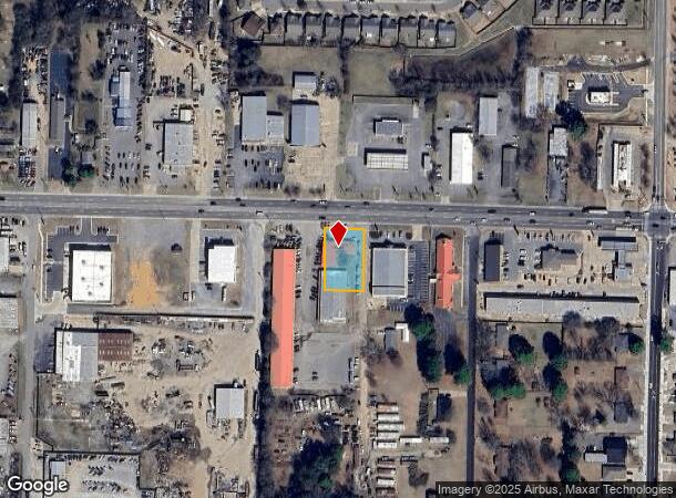 1615 E Oak St, Conway, AR Parcel Map
