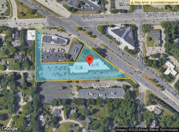  2550 S Telegraph Rd, Bloomfield Hills, MI Parcel Map