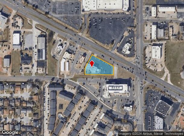  8020 Nw Expressway, Oklahoma City, OK Parcel Map