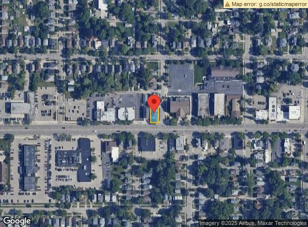  1447 E Michigan Ave, Lansing, MI Parcel Map