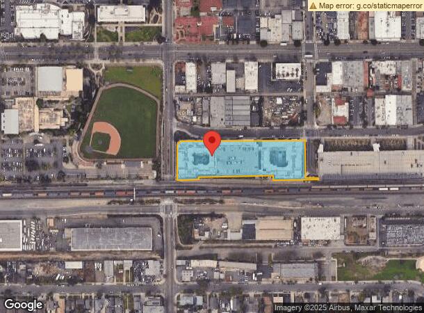  130 W Santa Fe Ave, Fullerton, CA Parcel Map