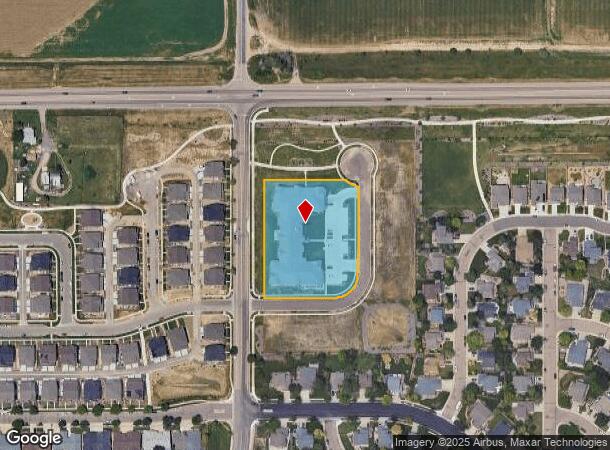 2435 Lillie Ct, Longmont, CO Parcel Map