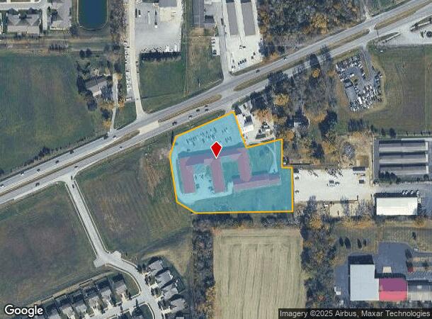 5789 E Us Highway 40, Plainfield, IN Parcel Map