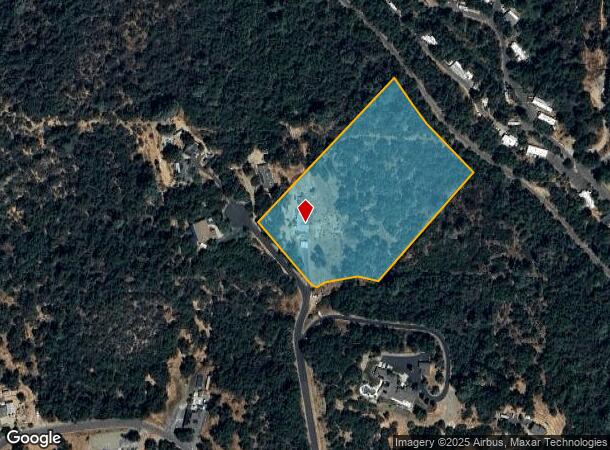  18428 Golden Oaks Dr, Jamestown, CA Parcel Map