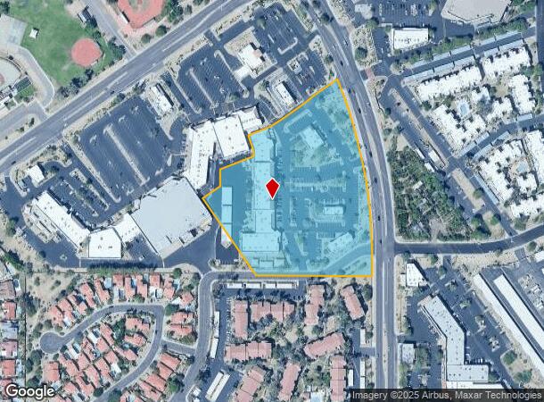  11144 N Frank Lloyd Wright Blvd, Scottsdale, AZ Parcel Map