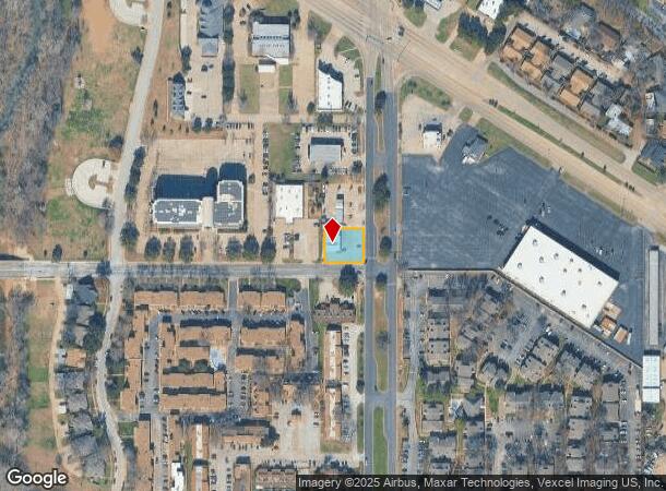 1924 Park Springs Blvd, Arlington, TX Parcel Map