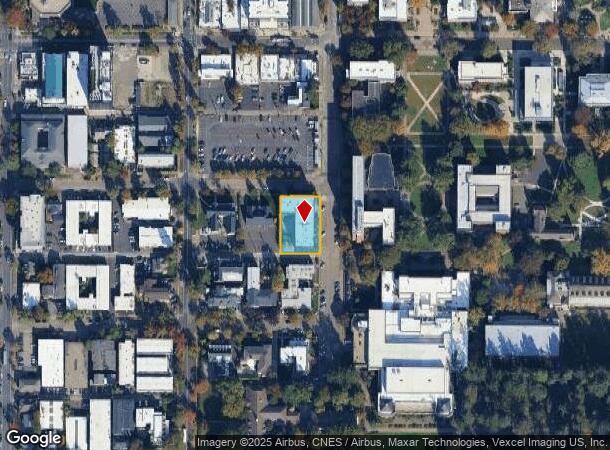  1414 Kincaid St, Eugene, OR Parcel Map