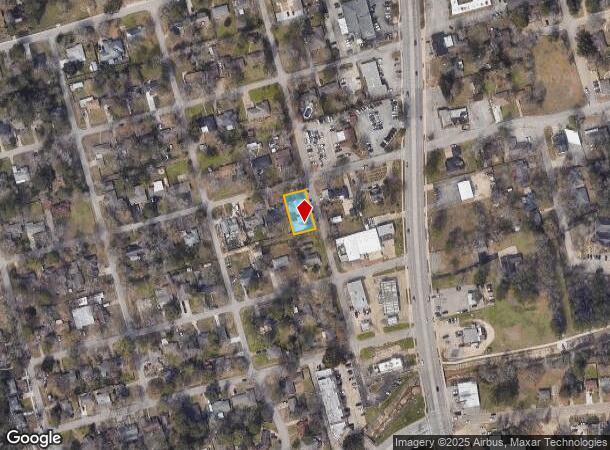  1305 Adams St, Conroe, TX Parcel Map