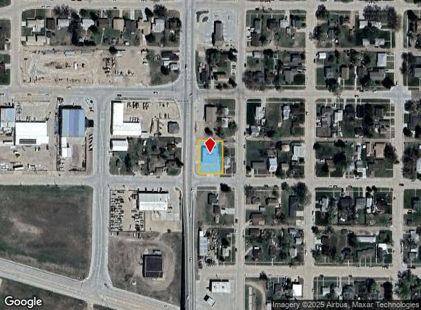  702 N Adams St, Lexington, NE Parcel Map
