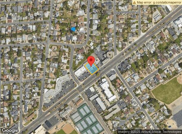  7464 University Ave, La Mesa, CA Parcel Map