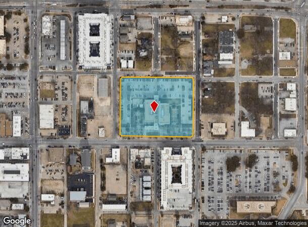 400 W Magnolia Ave, Fort Worth, TX Parcel Map