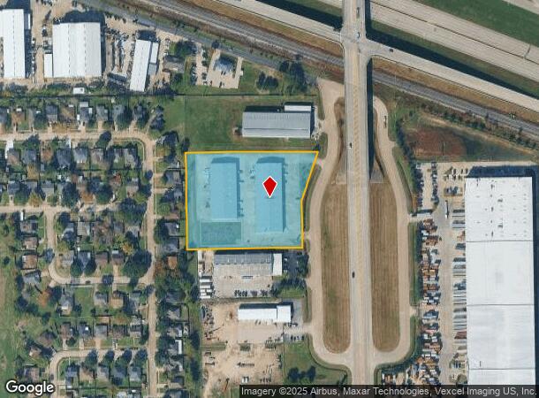 1426 Sens Rd, La Porte, TX Parcel Map