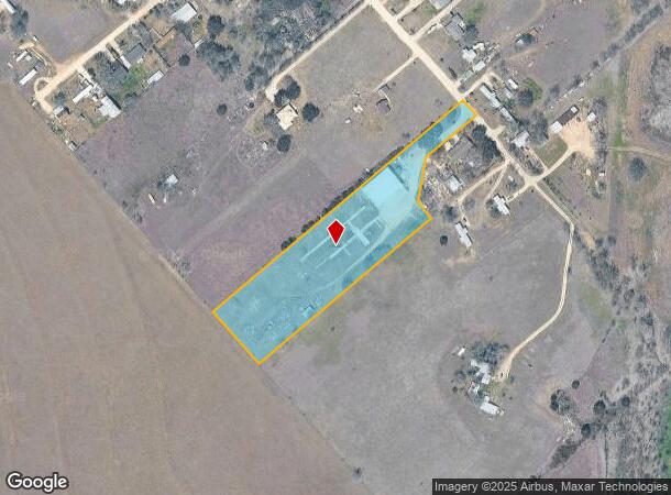 406 Greenhouse Rd, Martindale, TX Parcel Map