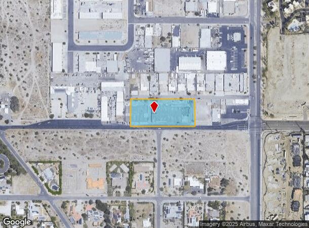  202 W San Rafael Dr, Palm Springs, CA Parcel Map